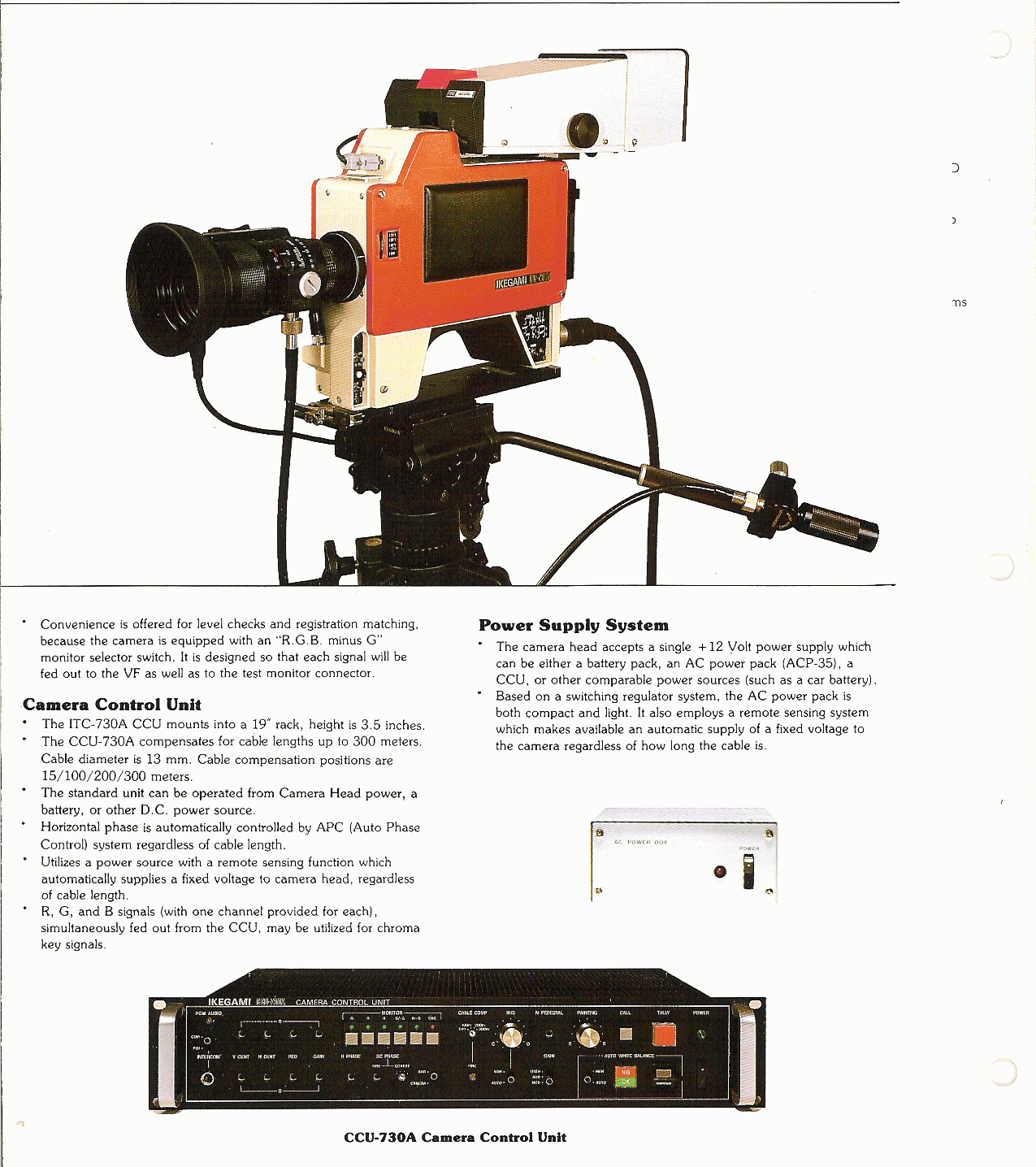 Ikegami itc 730a